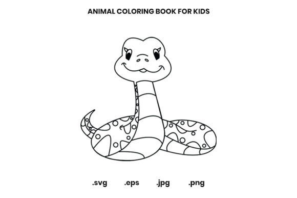 A Brand Designer’s Review: Snake Coloring Book Graphics