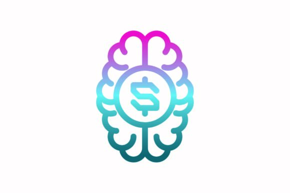 A Rainbow Brain Icon for Creative Branding & Design Projects