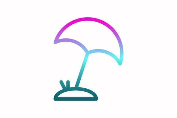 A Review of the Umbrella Rainbow Icon for Modern Branding