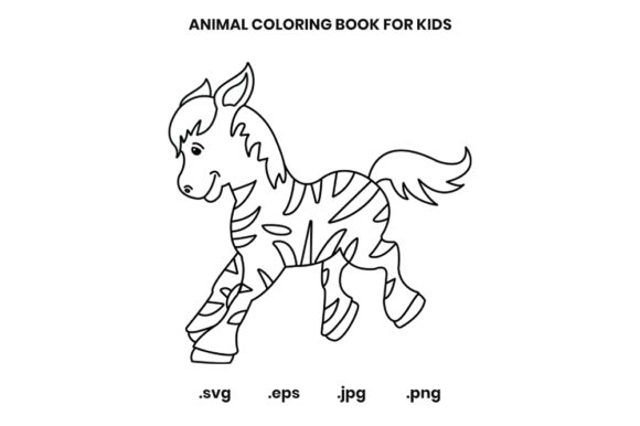 A Zebra Coloring Page Graphic: Branding & Marketing Review