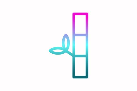 Bamboo Rainbow Coloring Icon: A Versatile Graphic for Creative Commerce