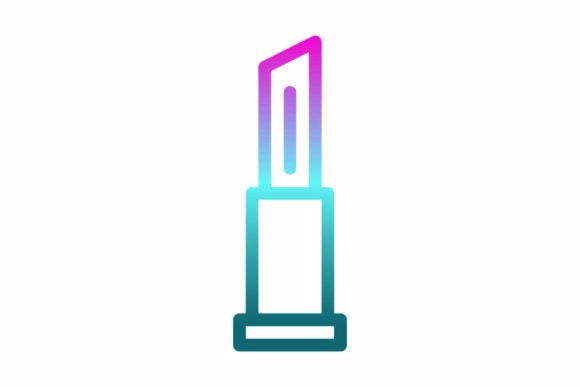 Beyond Pretty: A Lipstick Rainbow Icon for Marketing & Branding