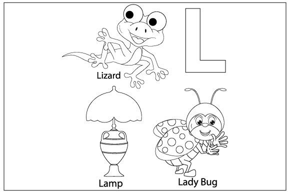 Evaluating Coloring the Letter L for Embroidery Projects