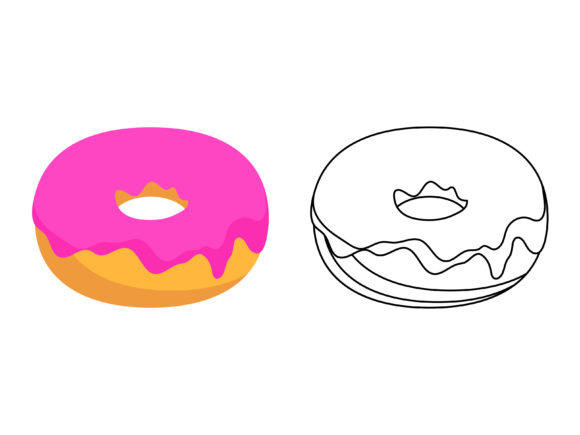 Exploring Strawberry Donuts Graphics for Creative Businesses