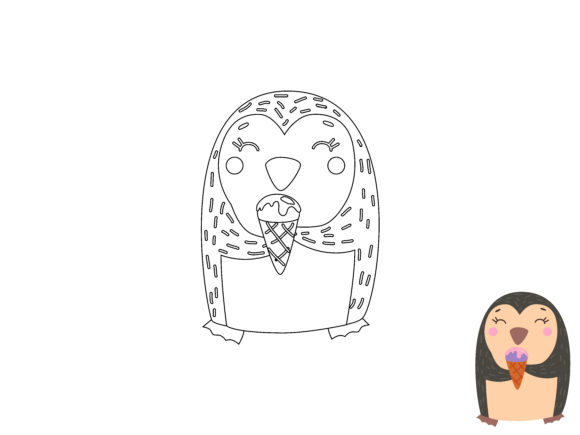 Penguin Vector Graphics for Kids Coloring Pages Amp Up Your Blog