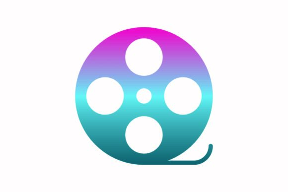 The Film Rainbow Icon: A Versatile Graphic for Creative Brands