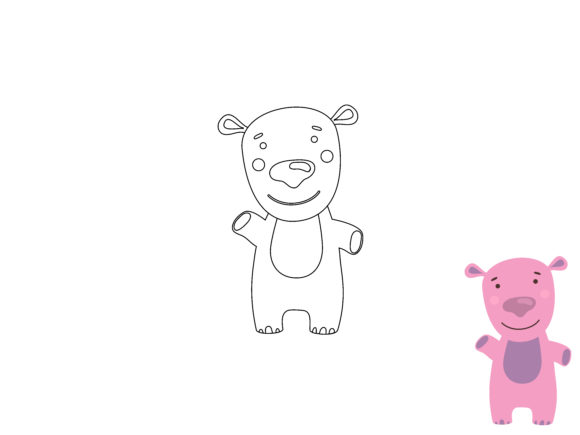 The Kids Coloring Hippopotamus Animal Graphic: A Publisher's Review